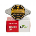 Крышка радиатора LIVCAR (1.1 kgf/cm - 108 kPa) маленький клапан  LCRC-201.2HD